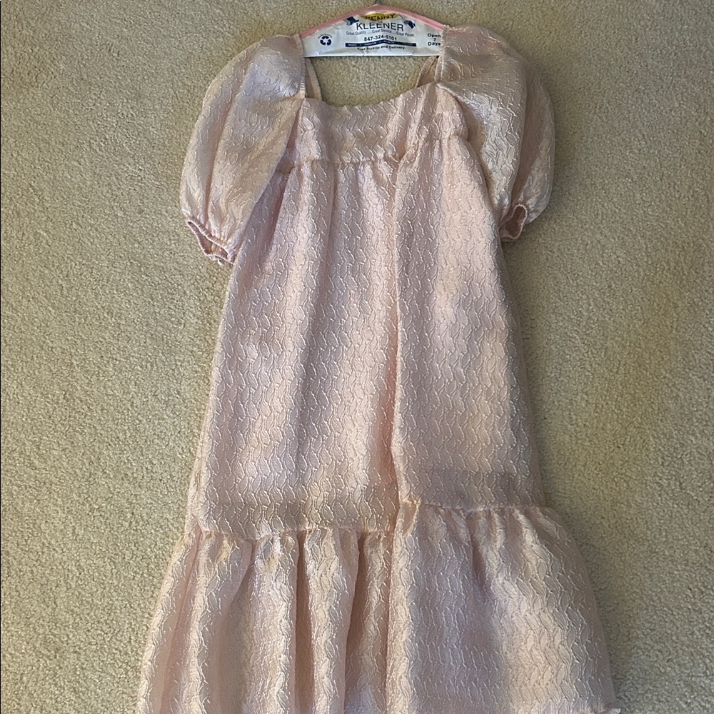 Anthropologie Blush Formal Dress